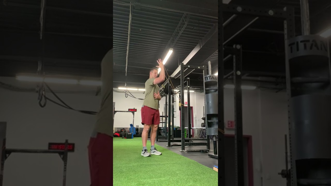 Band Resisted External Rotation - Arm Raise to 90 Degrees - YouTube