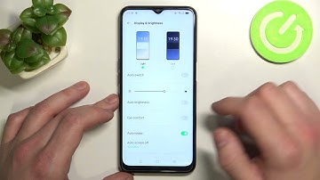 How to Locate and Manage Display Settings in Oppo A16 - Operate Display Options