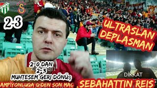 Galatasaray Nostalji̇ Muhtesem Geri̇ Dönüş Şampi̇yonluğa Tek Maç Ultraslan Deplasman Sebahatti̇n Rei̇s