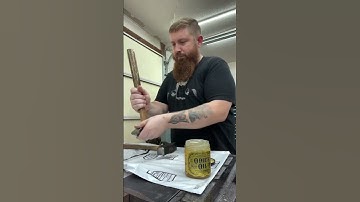 Trying a new oil finish on my hammer handles