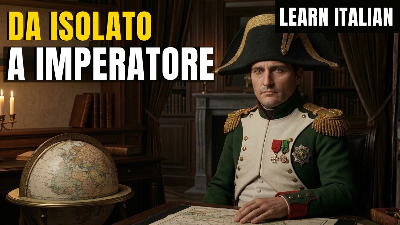 Napoleone Bonaparte: il ragazzo straniero che è diventato il padrone d'Europa | Italiano Facile