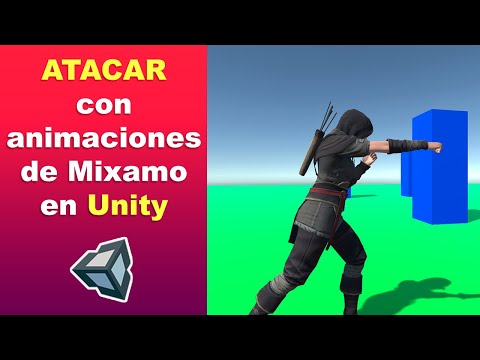 Unity y Mixamo - Como Importar y Programar Animacion 3D de Ataque