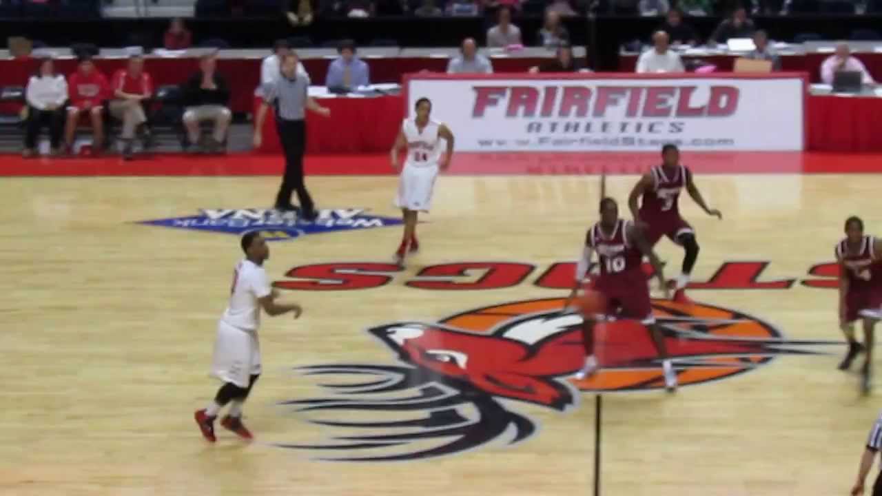 Rider vs Fairfield - Men's Basketball - 2nd Half - Marcus Gilbert 3-pointers - February 15, 2014