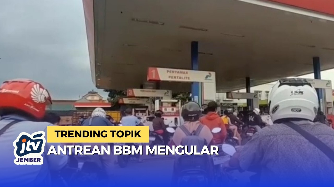 Antrean SPBU Lumajang Mengular! Bupati Indah Amperawati: Stok Aman!