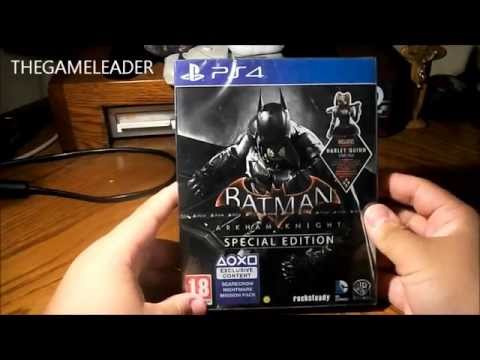 Batman Arkham Knight [Special Edition] (PS4) - Unboxing - YouTube