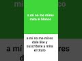 a mí no me mires usa el audio