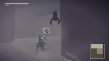 NieR Automata, Unique Dialogue during dual Goliath attack