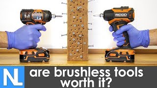 Are brushless tools worth the extra money?