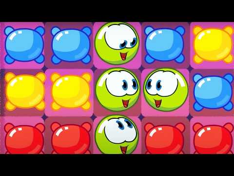 Om Nom’s Mega Gaming Marathon 🕹️ LIVE ⚡ Cut the Rope 📺 Cartoons for Kids 😄