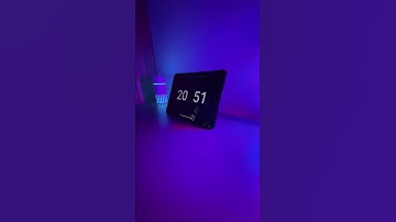 Digital clock screensaver on iPad Pro 2021 #ipadpro #apple #tech #shorts