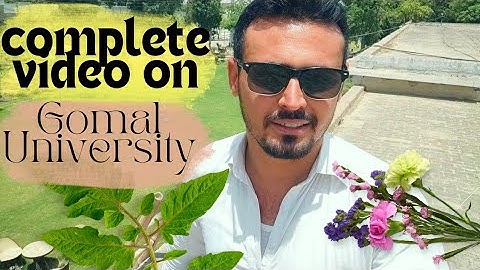 After Five years spending in University || complete video of Gomal University.