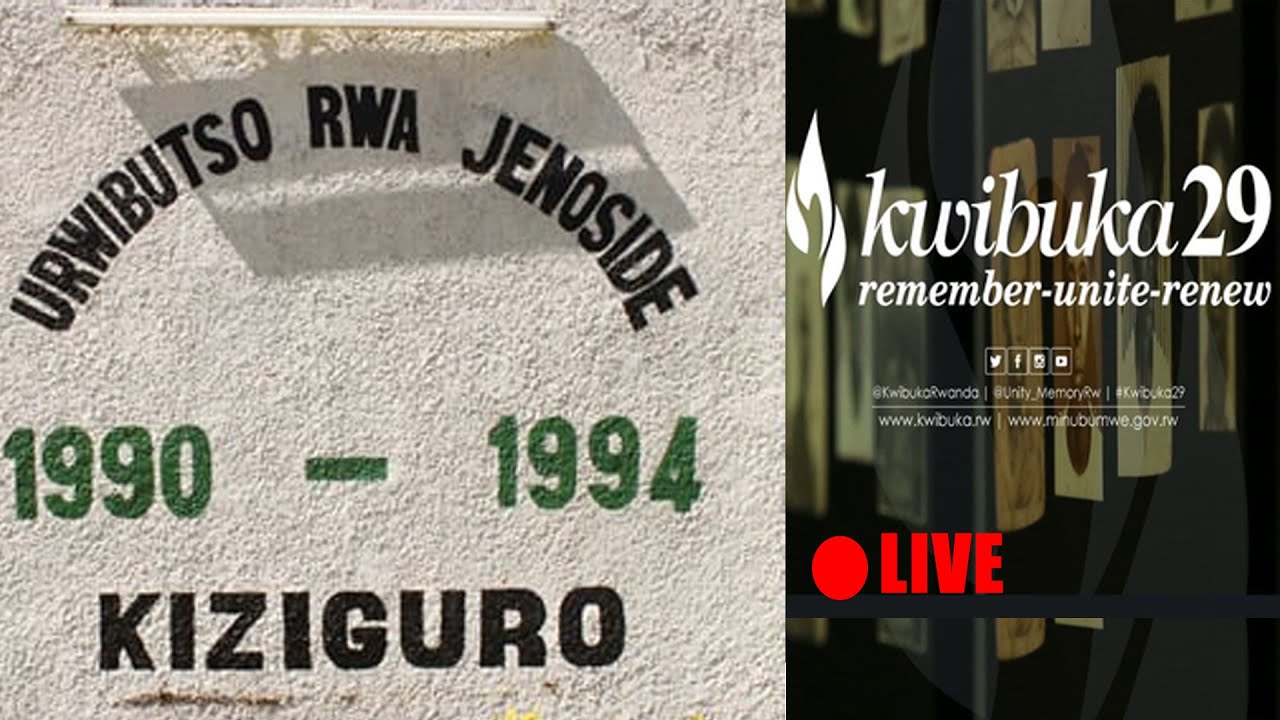 KWIBUKA 29: GATSIBO-KIZIGURO TURIBUKA JENOSIDE YAKOREWE ABATUTSI MU ...