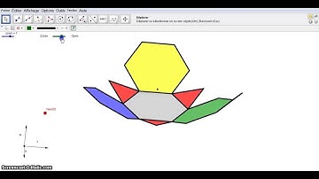 Net of truncated tetrahedron in 3D