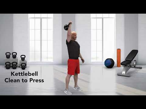 How To Do a Kettlebell Clean to Press