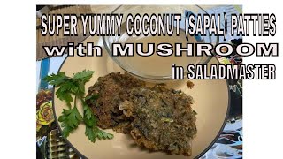 Super Delicious Coconut (Sapal Burger)Mushroom Patties Recipe|Healthy Food For Us|Vegan Burger