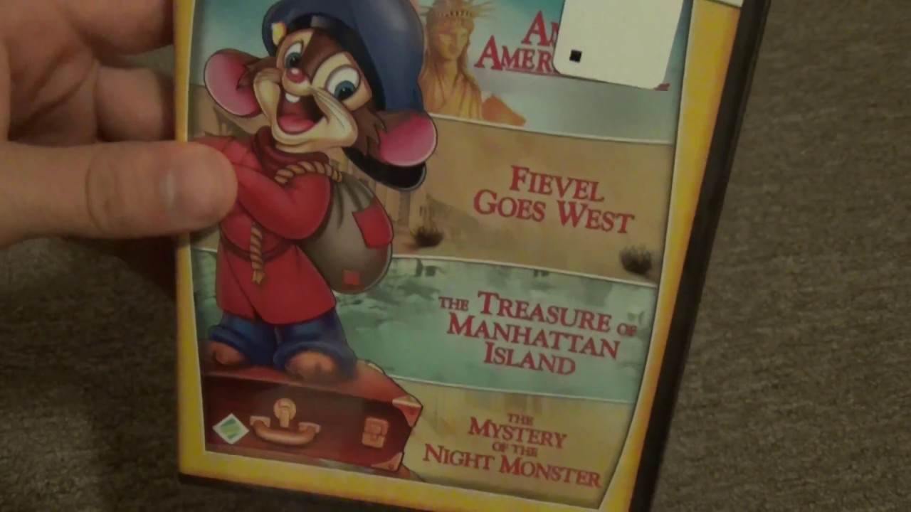 treasure of the elemental trophy An American Tail 4 Movie Complete Collection DVD Unboxing