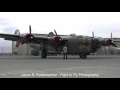 B-24 Engine Start & Takeoff