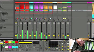 Stas Solovyov mix ableton akai apc 20