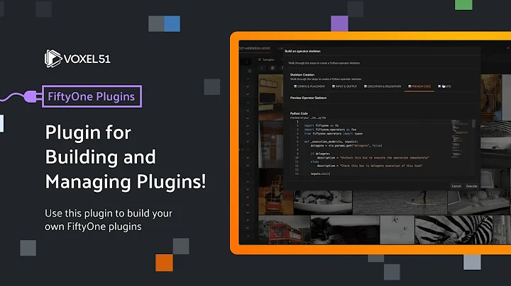 FiftyOne Computer Vision Plugins: Plugin for Managing Plugins