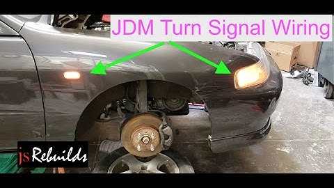 JDM Type R Integra Turn Signals Wiring (Part 2)