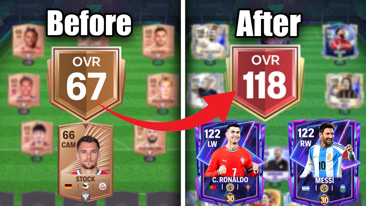 O2 Mobile Football From 0 to 118 OVR on a NEW FC Mobile Account | FC Mobile - YouTube