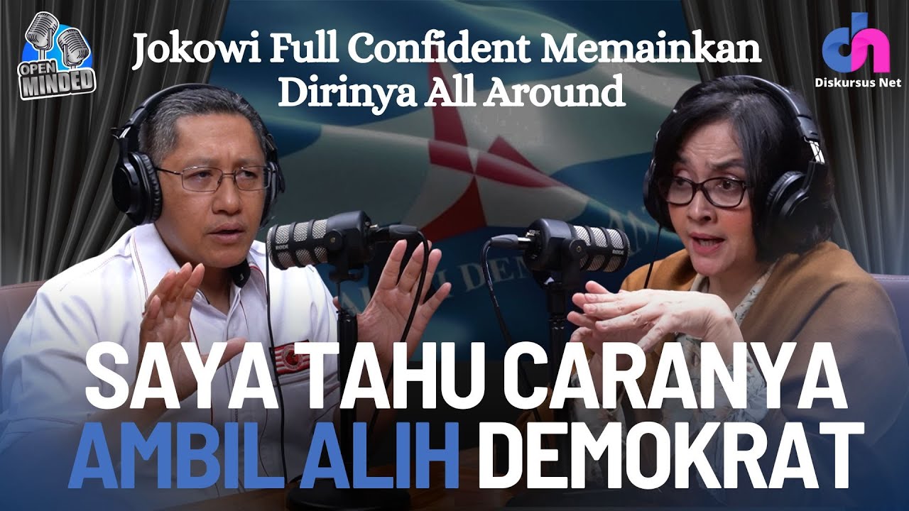 ANAS URBANINGRUM: JOKOWI ADALAH PENULIS SKENARIO, SUTRADARA DAN PEMAIN