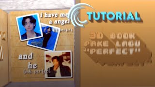 ~tutorial alight motion 3D book pake lagu "perfect" screenshot 5