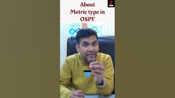 OSPF Metric Types Explanation. #ccna #ccnp