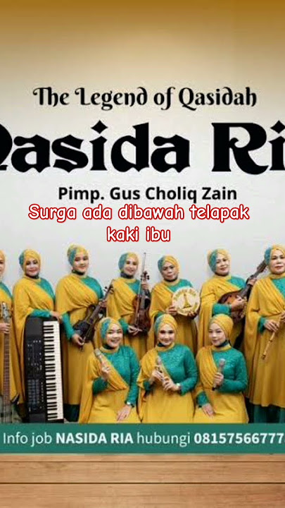 Surga Di Bawah Telapak Kaki Ibu ( Nasida Ria ) #shorts #gambus #qosidah