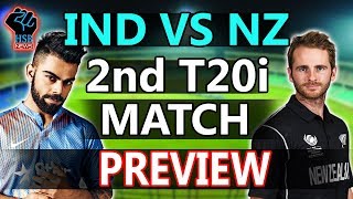 Live Score Update:India vs New Zealand 2nd T20i Live match updates,Ind vs Nz 2nd T20 match