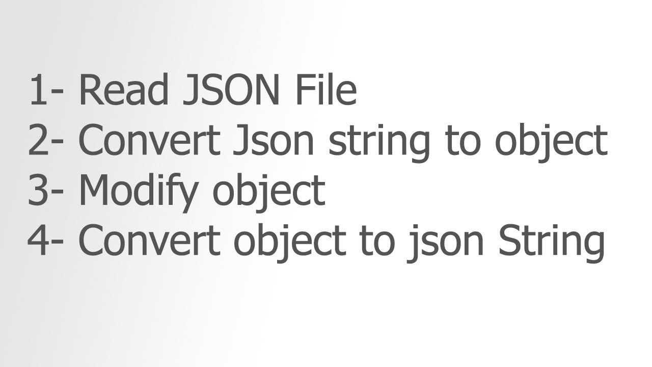 How To Read Modify Json String And Object In Android