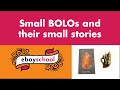 SMALL BOLOs AND STORIES | a few things that sold this week and maybe why
