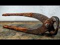 Reviving Neglected $600K 1870 Victorian Rusty Antique Snap-on Pincer — Amazing Outcome Reborn