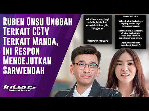 Ruben Onsu Unggah Cctv Terkait Manda ,Ini Respon Sarwendah | Intens Investigasi | Eps