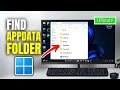 How To Find App Data Folder On Windows 11?