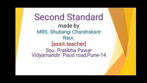 Std 2nd English unit 2.2 A guessing game