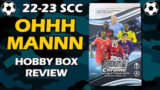 WHAT A SET!! 2022-23 Topps Stadium Club Chrome UEFA (SCC) Hobby Box Soccer Review