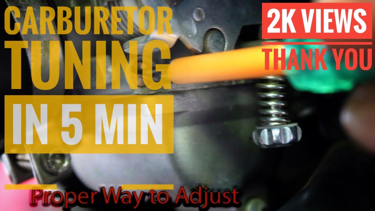 Carburettor performance tuning | carburetor tune for power up | mileage ...
