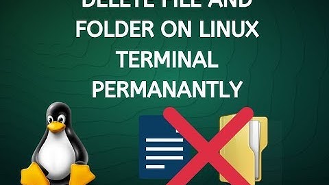 How To Delete Files & Folder by Linux Command | Linux Savvy