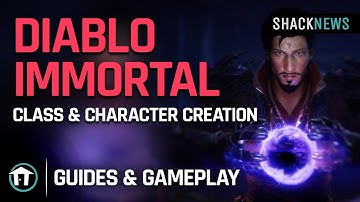 Diablo Immortal - Class & Character Creation