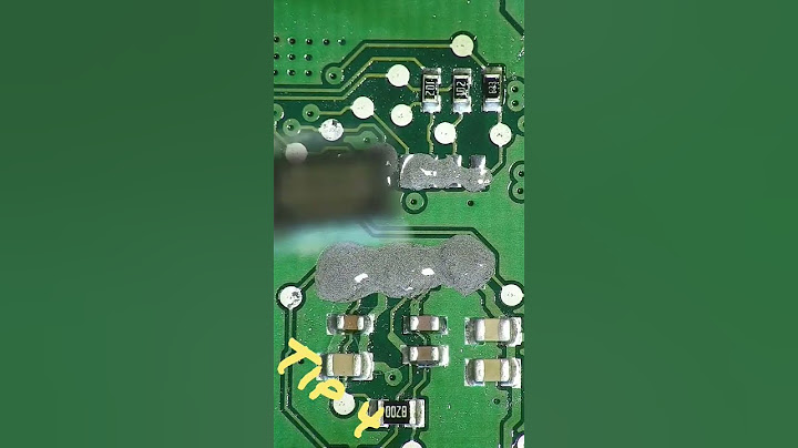 Soldering tips and tricks - Tip4 Don't use too much solder paste. #electronic #soldering #solder