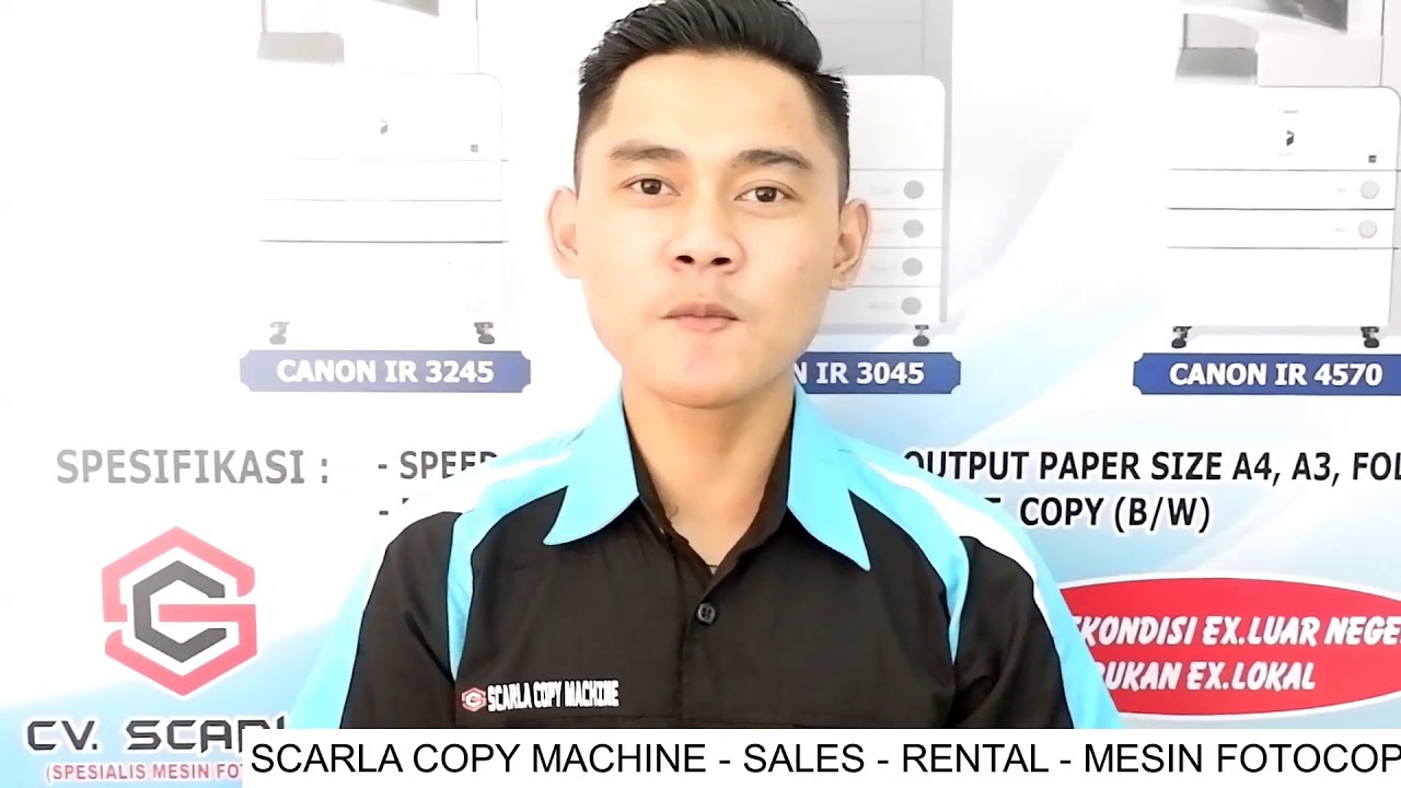 CV.SCARLA Pusat Jual Mesin Fotocopy di Lampung - YouTube