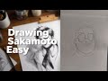 "SAKAMOTO | Chill Cartoon Sketch with Shades ✏️😎"