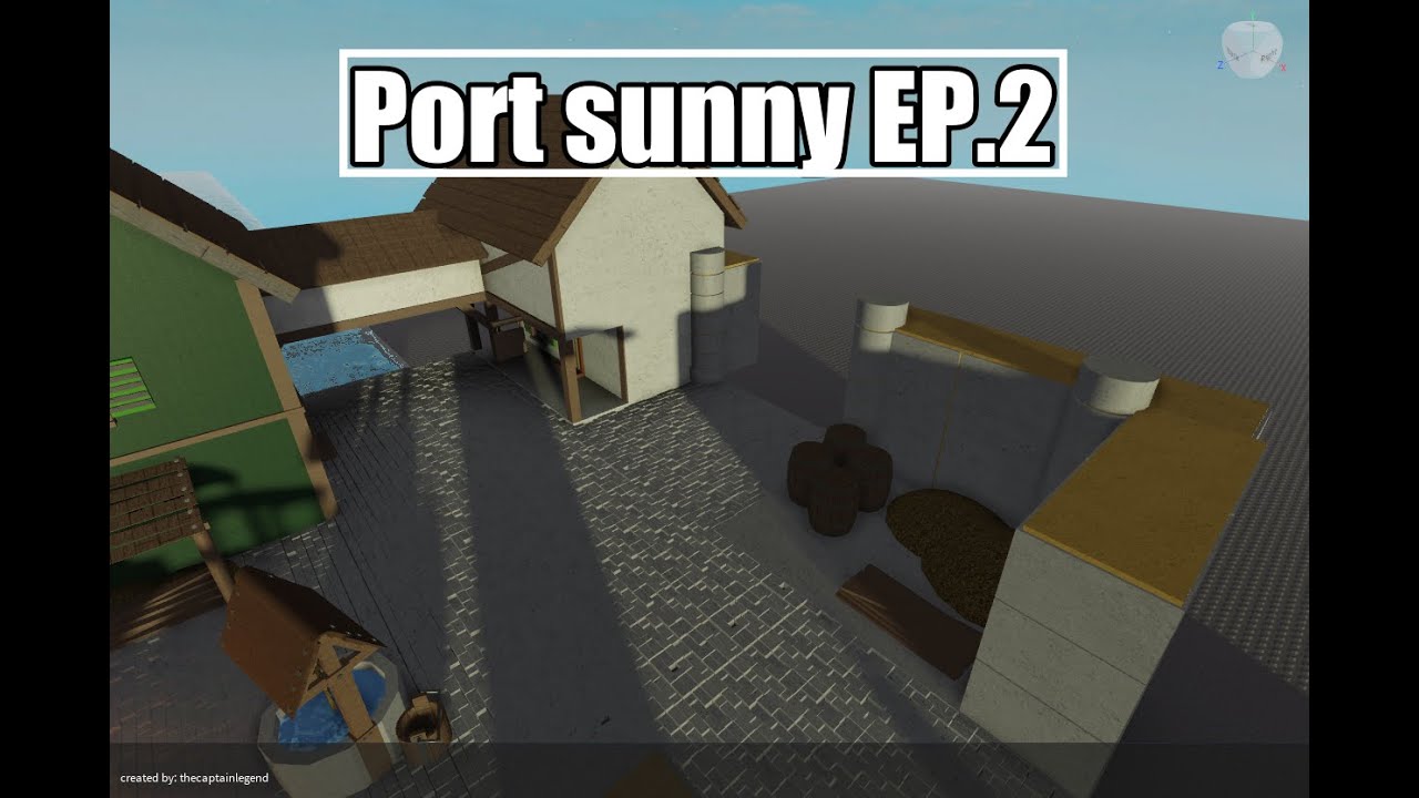 Roblox Studio Port Sunny Ep 2 Speed Build Youtube - roblox port number