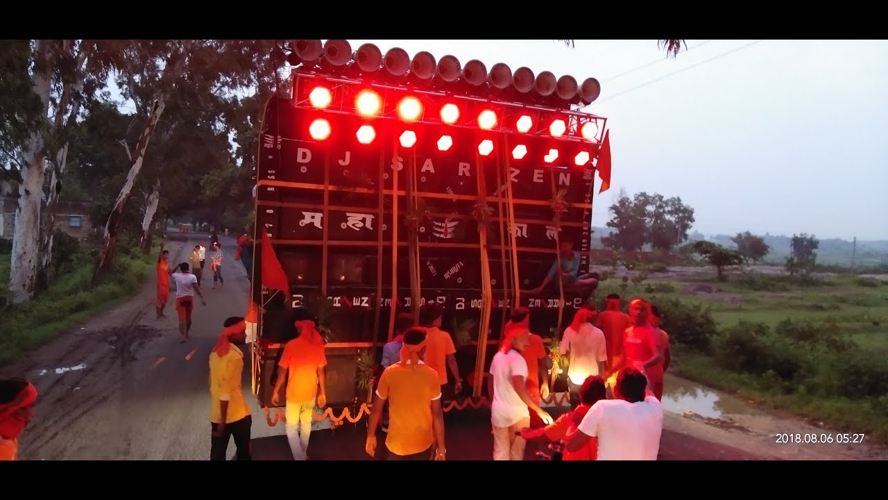 ROADSHOW..75000 watts Mahakaal setup DJ sarZen ....