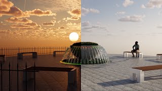 How to create a fountain in Cinema 4d (c4d) with realflow plugin