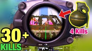 Wipe Out Squads in 1 Second with 1 Grenade | PUBG MOBILE TACAZ