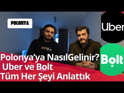 Polonya'da UBER ve BOLT Hakkında Tüm Merak Edilenleri Anlattık | Nasıl Gelinir? |