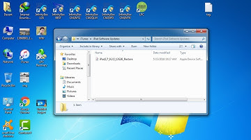 How To Find iPod Touch Firmware Files Downloaded From iTunes
