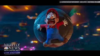 Chris Pratt talks about being Mario in 'The Super Mario Bros. Movie' | Nightly News: Kids Edition screenshot 4